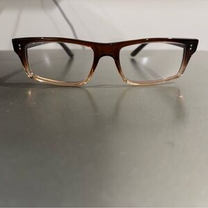Ray-Ban Brown Glasses with Ombré Effect